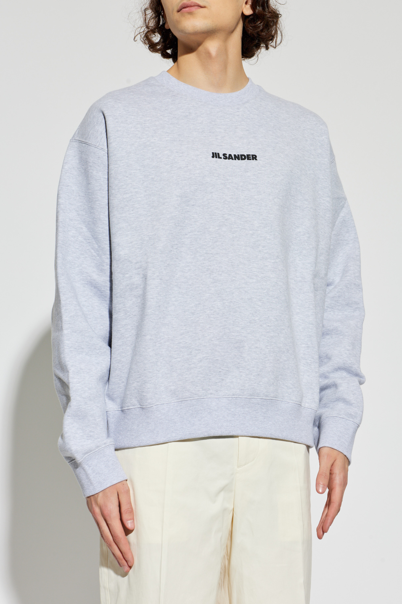 Grey Sweatshirt with logo JIL SANDER - Vitkac Canada